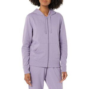 Women’s Grape Fleece Full-Zip Hoodie for Comfort and Style